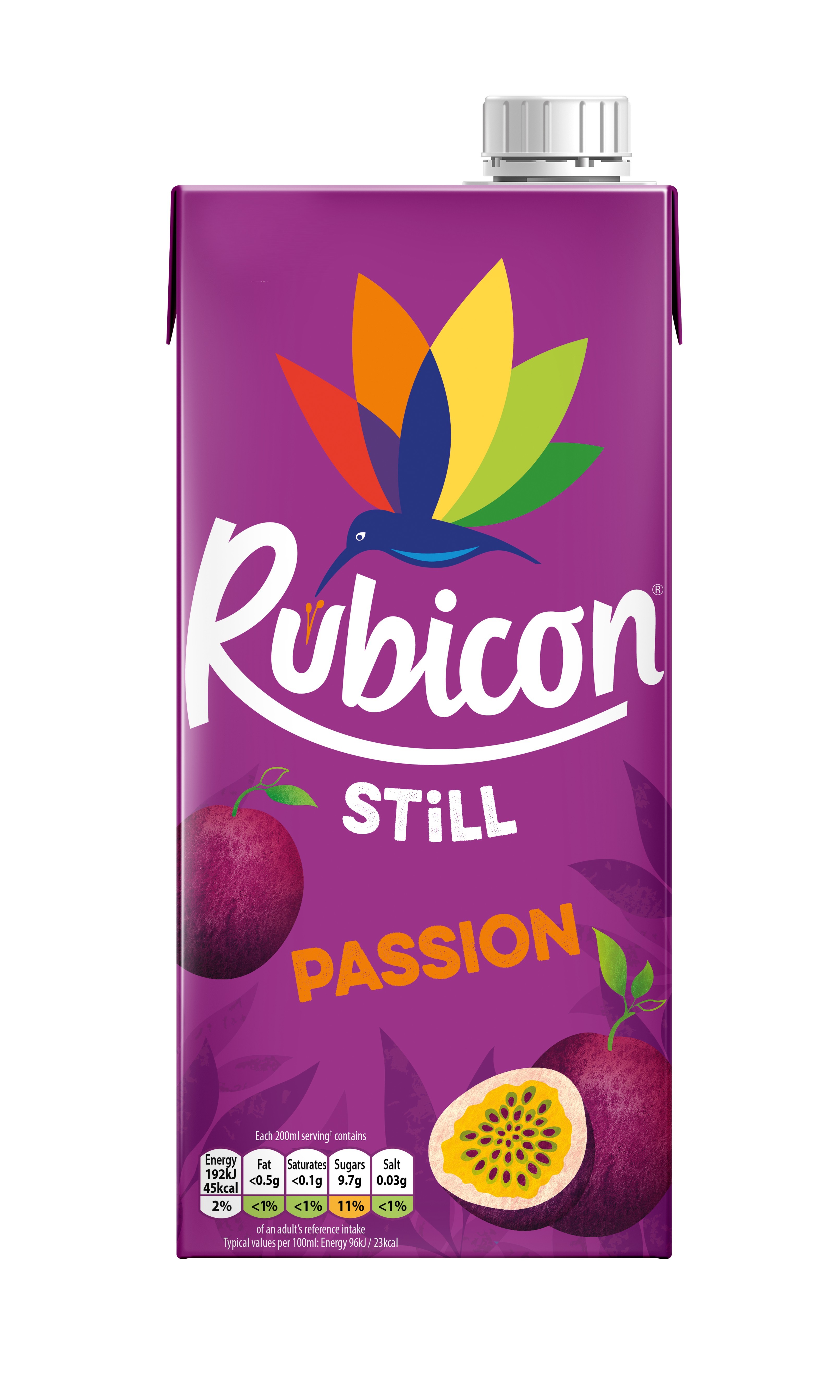 RUBICON PASSION FRUIT 1Lx12